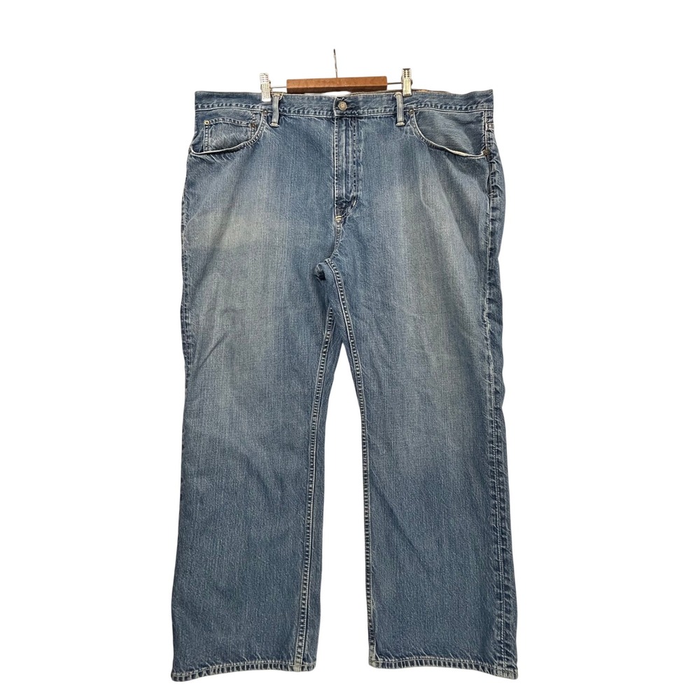 Vintage Polo Ralph Lauren Jeans Mens 46Bx30 Big Size Blue Straight Leg Americana